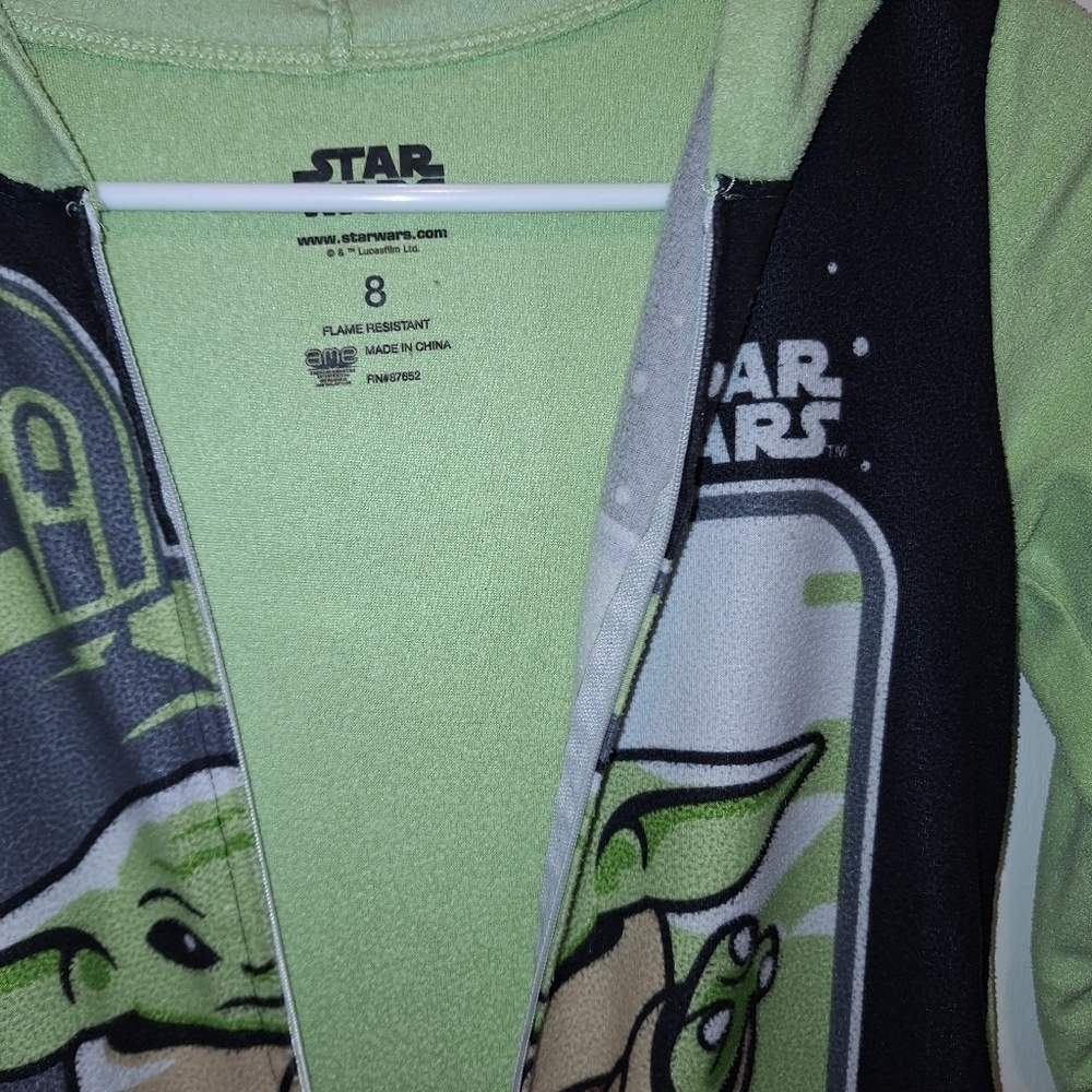 Star Wars Kids Pajamas - Green and Black - Picture 2 of 5